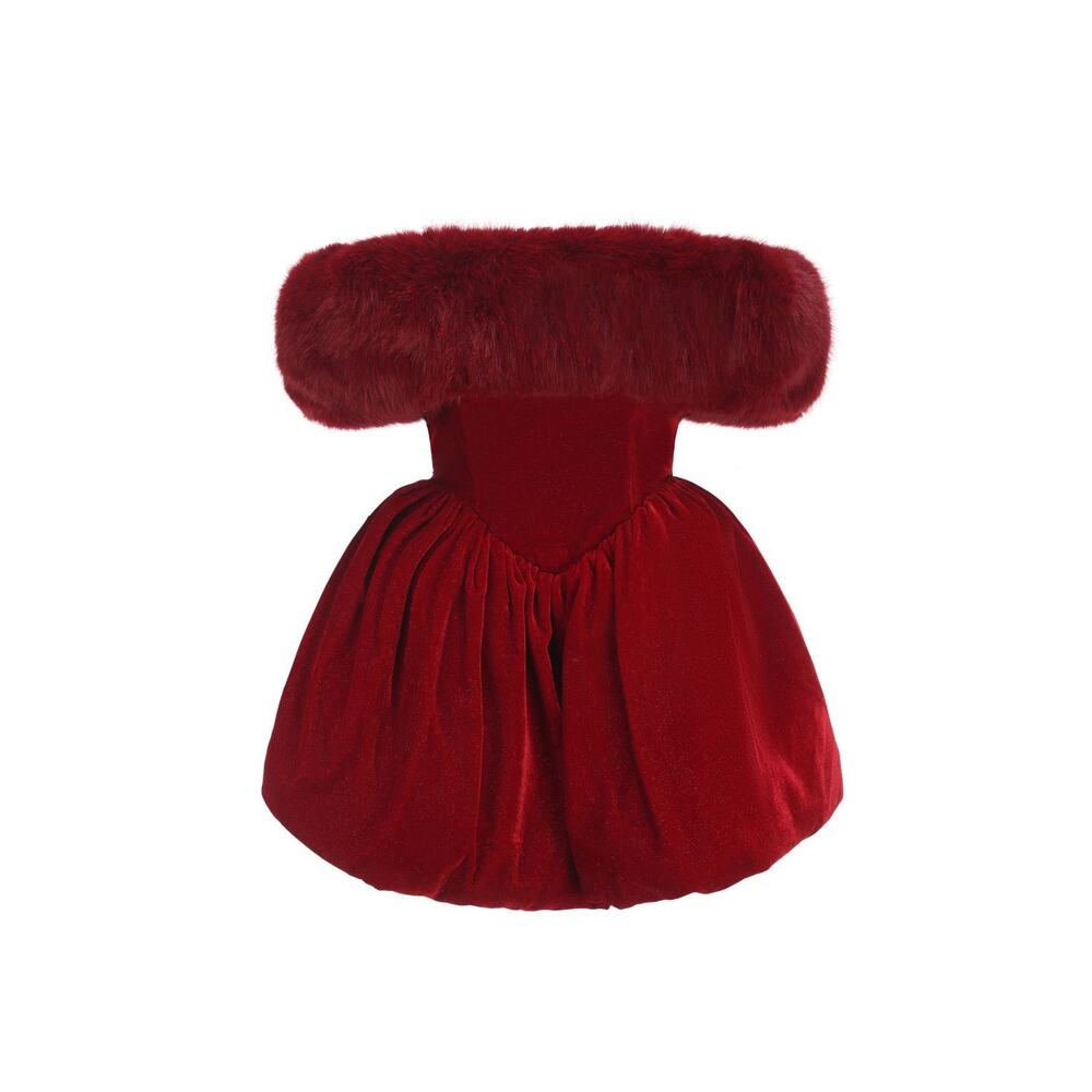Nana Jacqueline candice dress red M - Picture 3 of 13